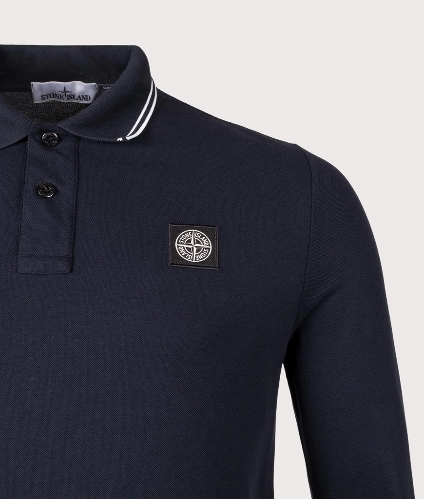 Stone Island Mens Piqué Polo Shirt